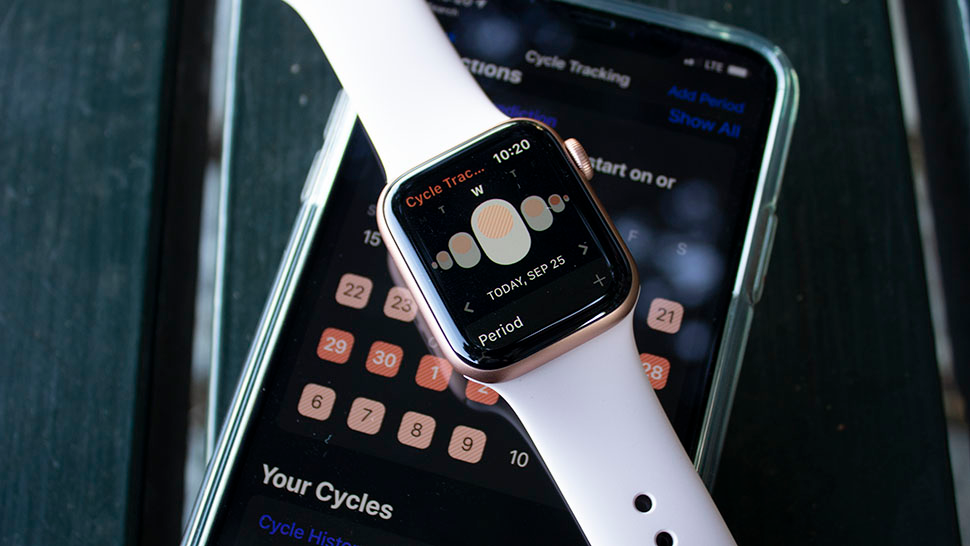 Cycles Tracking is one of the easiest apps for logging from your wrist.